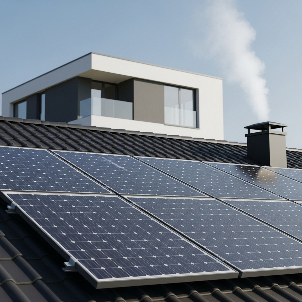 Installation solaire à Delle